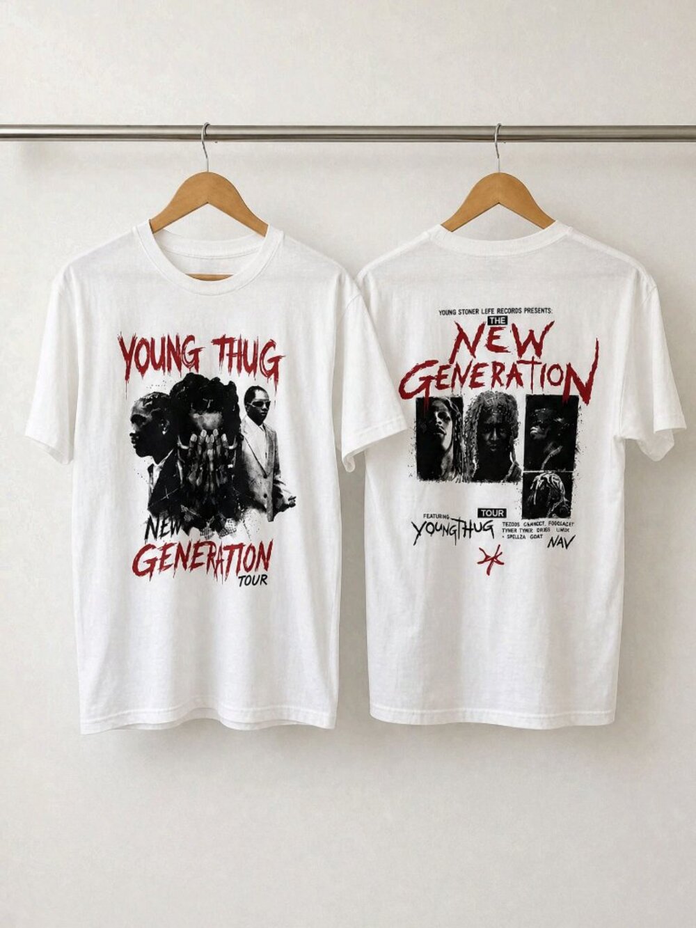 Young Thug The New Generation Tour 2026 T-Shirt Reprint